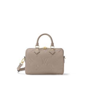 LOUIS VUITTON SPEEDY BANDOULIÃRE 25 EMPREINTE LEATHER HANDBAG