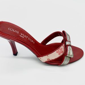 LOUIS VUITTON TAKASHI MURAKAMI CHERRY BLOSSOM HEELS