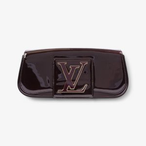 Louis Vuitton Sobe Clutch Amarante Patent Leather