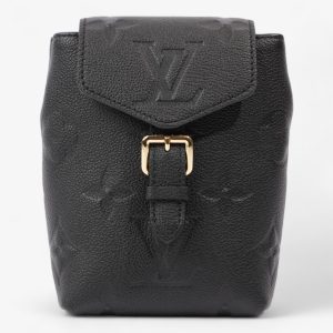 Louis Vuitton Tiny Backpack Black Empreinte Leather