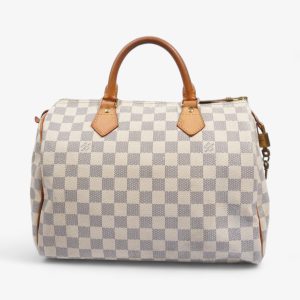 Louis Vuitton Speedy 30 Damier Azur Coated Canvas