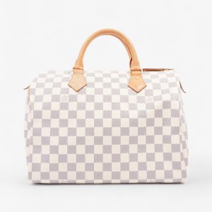 Louis Vuitton Speedy Damier Azur Coated Canvas 30