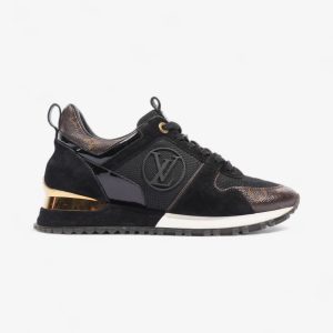 Louis Vuitton Run Away Black / Monogram Suede EU 37.5 UK 4.5