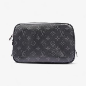 Louis Vuitton Toiletry Pouch GM Monogram Eclipse Coated Canvas
