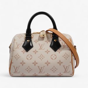 Louis Vuitton Speedy Bandoulière Monogram Dune / Black Coated Canvas 20