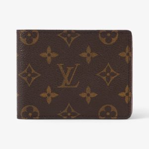 Louis Vuitton Slender Wallet Monogram Coated Canvas