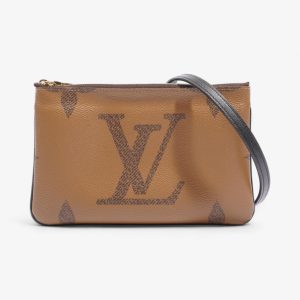 Louis Vuitton Reverse Pochette Double Zip Monogram Canvas