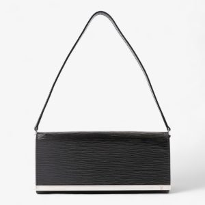 Louis Vuitton Sevigne Clutch Bag Black Epi Leather