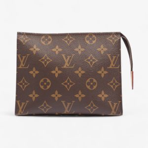 Louis Vuitton Toiletry Pouch 19 Monogram Coated Canvas
