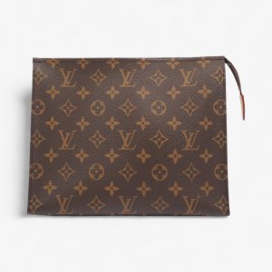 Louis Vuitton Toiletry Pouch 25 Monogram Coated Canvas
