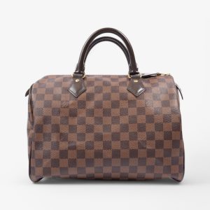 Louis Vuitton Speedy Damier Ebene Coated Canvas 30