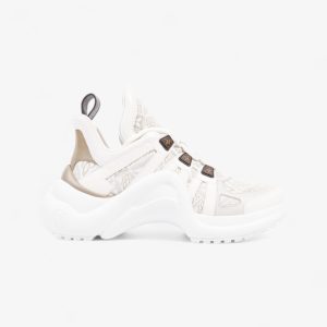 Louis Vuitton Since 1854 Archlights White / Brown Canvas EU 40 UK 7