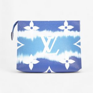 Louis Vuitton Toiletry Escale Blue Coated Canvas 26