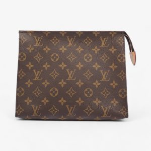 Louis Vuitton Toiletry Pouch Monogram Coated Canvas
