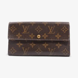 Louis Vuitton Sarah Wallet Monogram Coated Canvas
