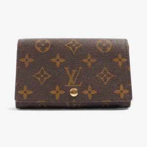 Louis Vuitton Porto Monevier Tresor Wallet Monogram Coated Canvas Monogram