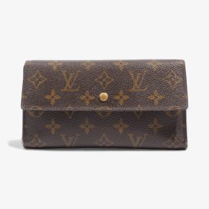 Louis Vuitton Porte Tresor International Wallet Monogram Coated Canvas
