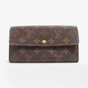 Louis Vuitton Portefeuille International Wallet Monogram Coated Canvas