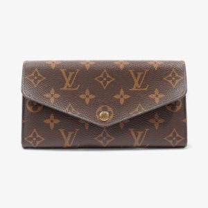 Louis Vuitton Sarah Wallet Monogram Coated Canvas