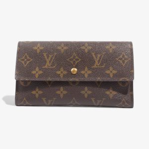 Louis Vuitton Porte Tresor International Wallet Monogram Coated Canvas