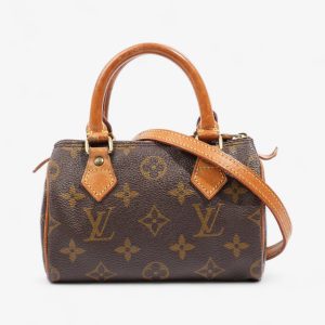 Louis Vuitton Speedy Monogram Coated Canvas Nano
