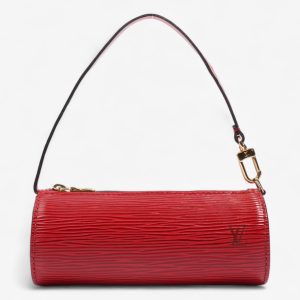 Louis Vuitton Soufflot Red Epi Leather Mini