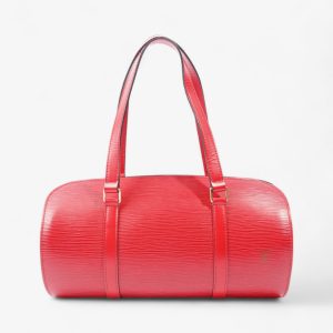 Louis Vuitton Soufflot Red Epi Leather