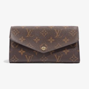Louis Vuitton Sarah Wallet Monogram Coated Canvas