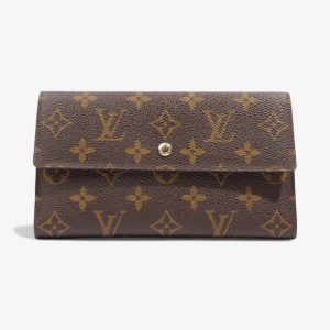 Louis Vuitton Porte Tresor International Wallet Monogram Coated Canvas