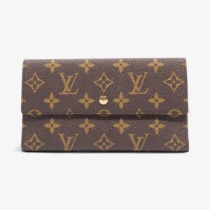 Louis Vuitton Portefeuille International Wallet Monogram Coated Canvas