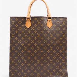 Louis Vuitton Sac Plat Monogram Coated Canvas