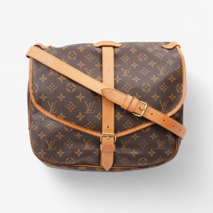 Louis Vuitton Saumur Monogram Coated Canvas 35