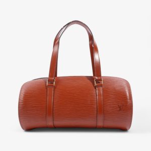 Louis Vuitton Soufflot Red Epi Leather