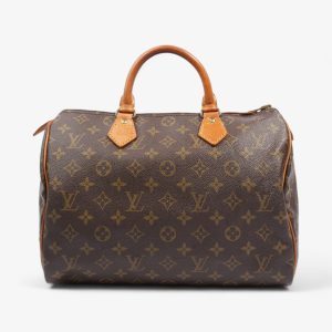 Louis Vuitton Speedy 30 Monogram Coated Canvas