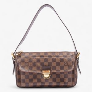 Louis Vuitton Ravello Damier Ebene Coated Canvas GM
