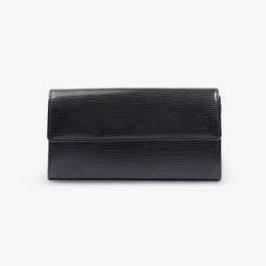 Louis Vuitton Sarah Wallet Black Epi Leather