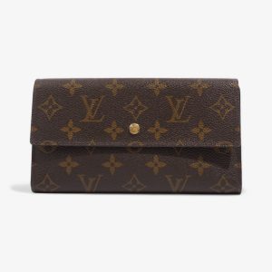 Louis Vuitton Sarah Wallet Monogram Coated Canvas