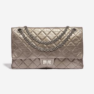 CHANEL METALLIC AGED QUILTED CALFSKIN 2.55 REISSUE FLAP BAG