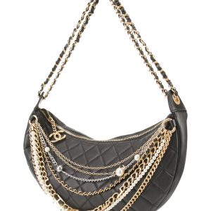 CHANEL PARIS HOBO ALL ABOUT CHAINS BAG