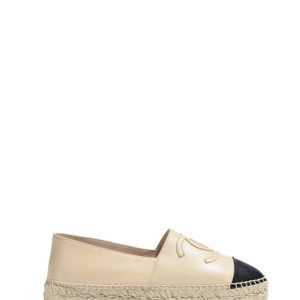 Chanel Leather Espadrilles