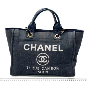 Chanel Deauville Tote Medium White
