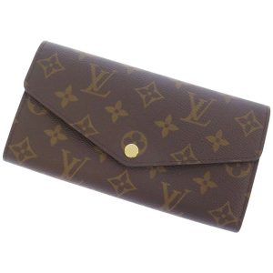 LOUIS VUITTON Portefeuille Sarah FuchsiaM62234 Monogram