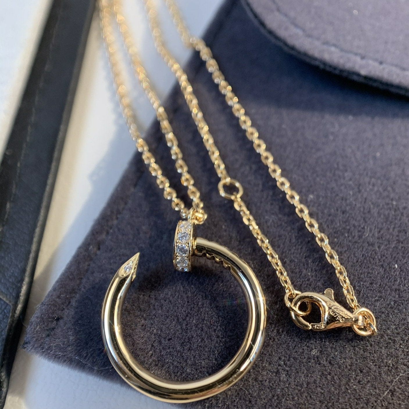 Cartier JUSTE NECKLACE PINK GOLD - Image 2