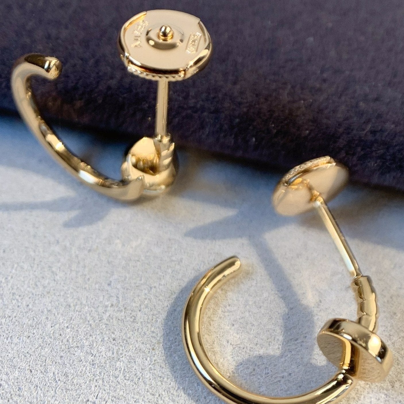 Cartier JUSTE EARRINGS PINK GOLD - Image 2