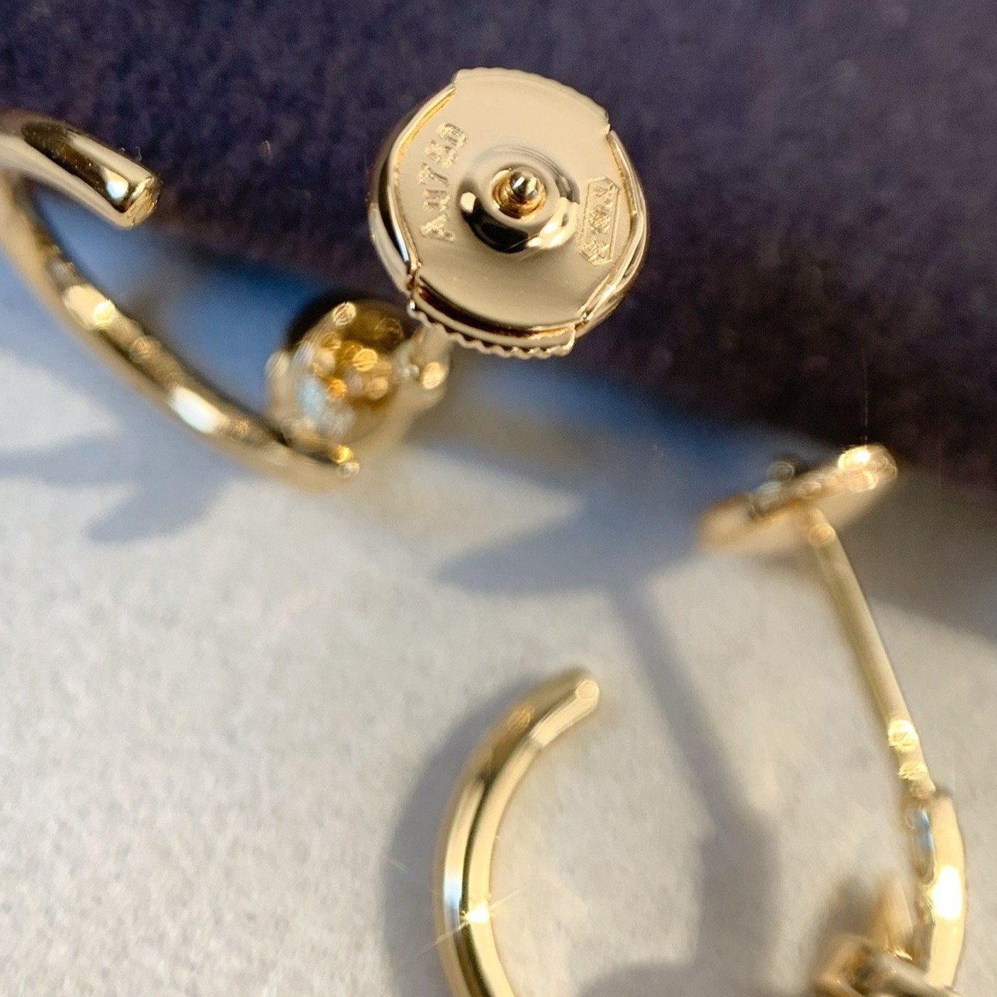 Cartier JUSTE EARRINGS PINK GOLD - Image 6