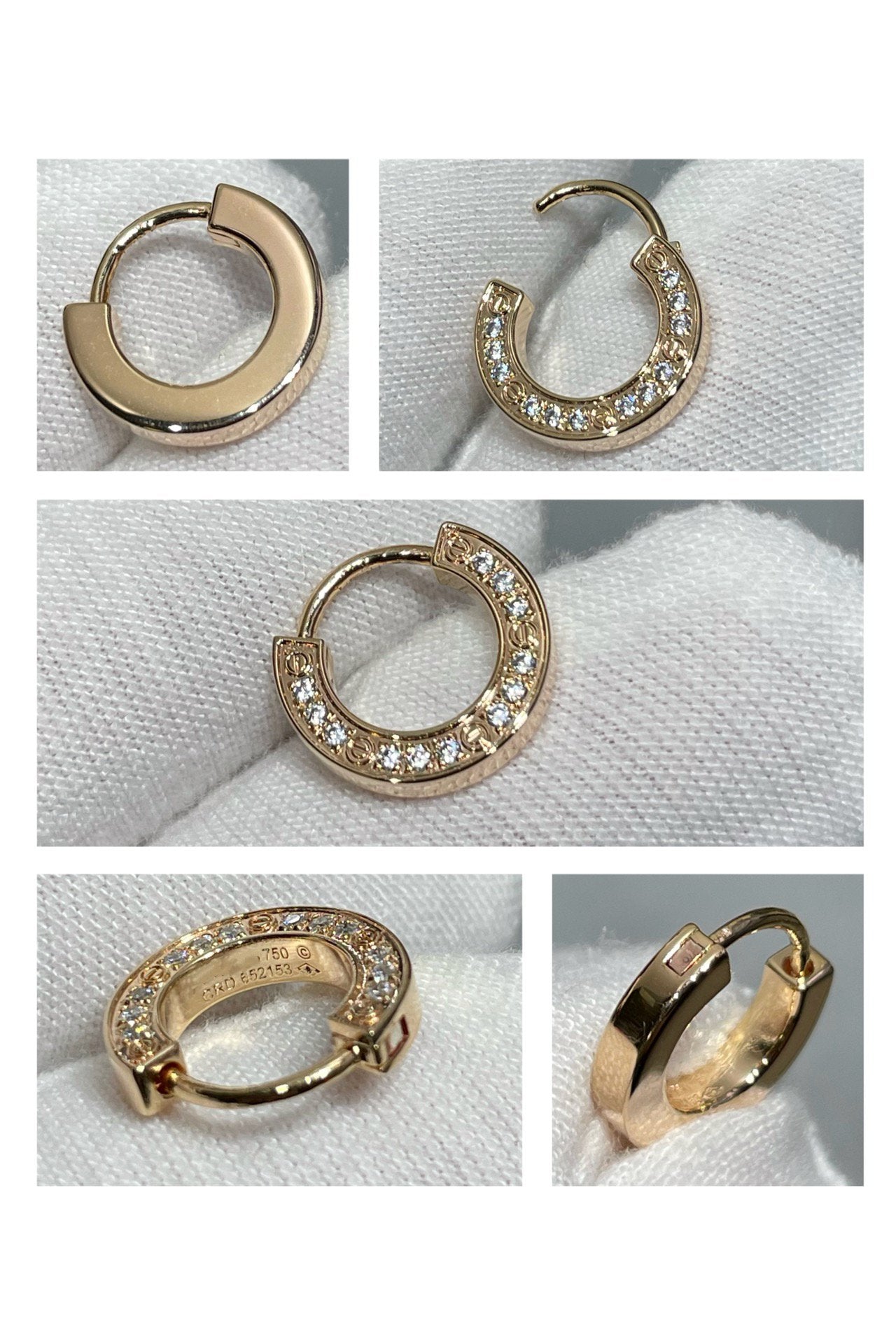 Cartier LOVE DIAMOND EARRINGS - Image 3