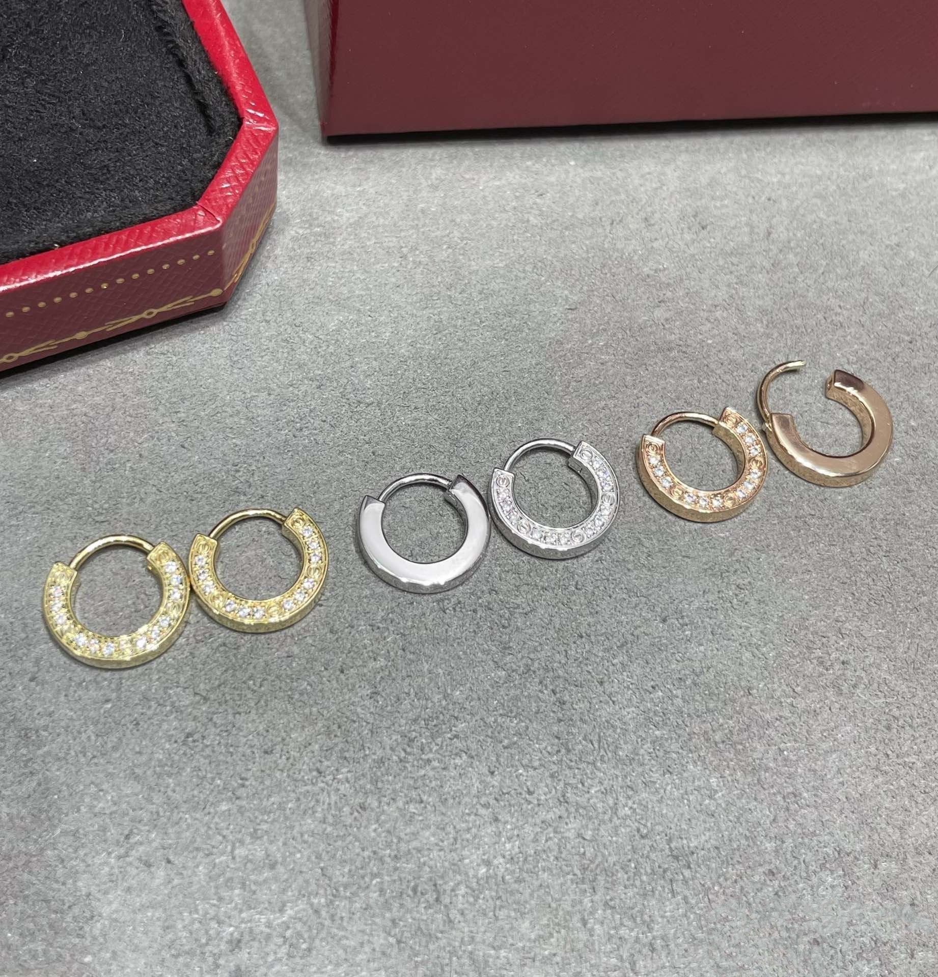 Cartier LOVE DIAMOND EARRINGS - Image 10