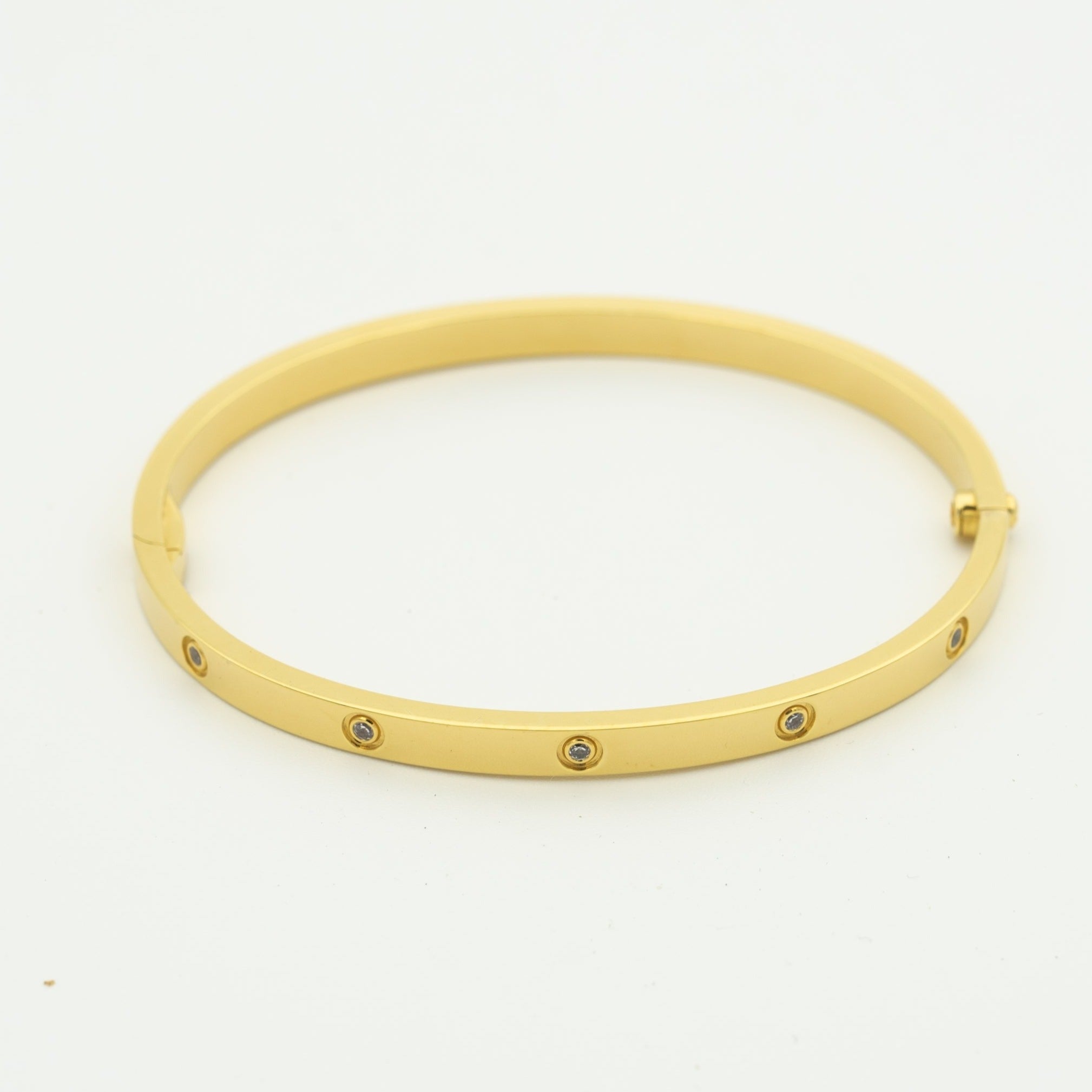 Cartier LOVE BRACELET 3.65MM 10 DIAMONDS - Image 5
