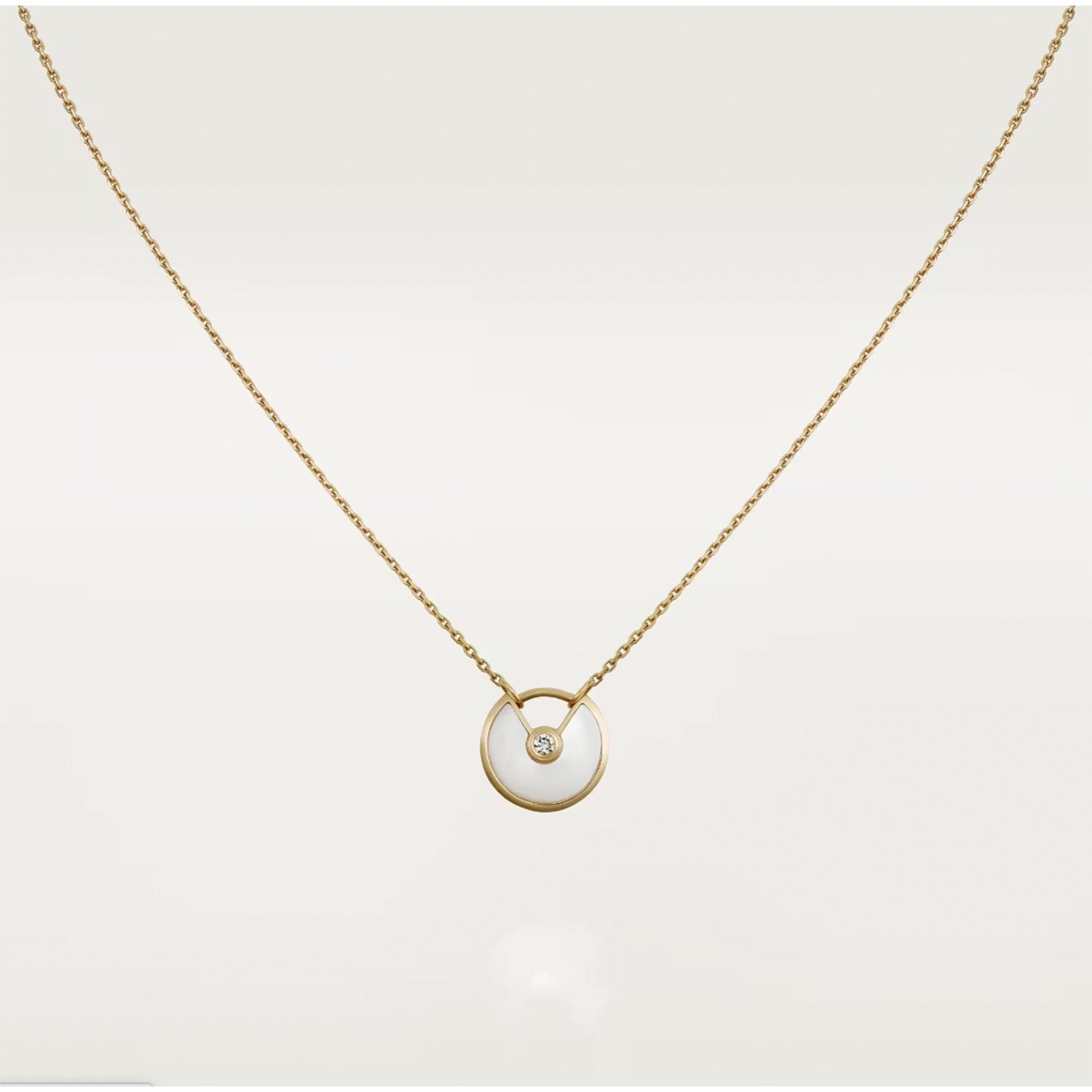 Cartier AMULETTE ROSE GOLD MOP NECKLACE