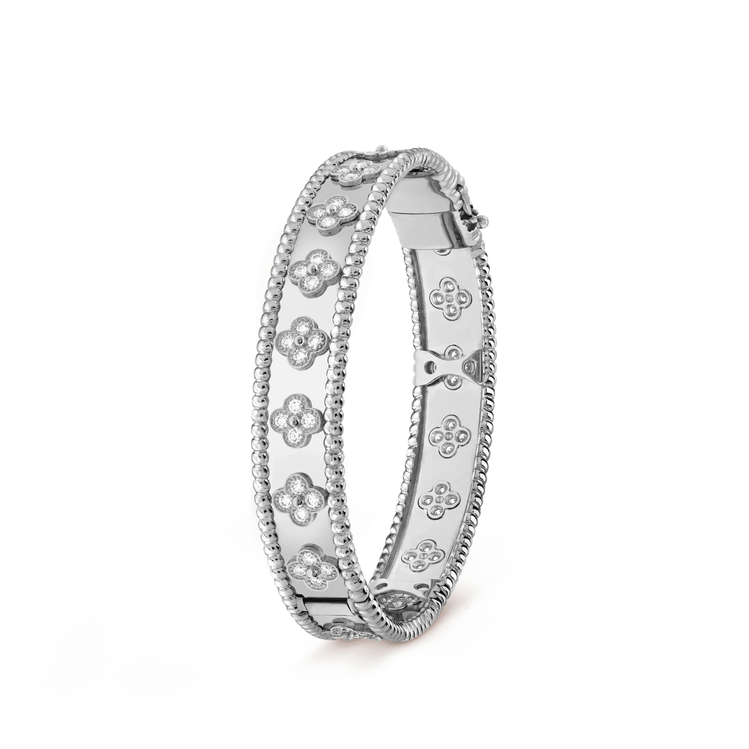 Van Cleef & Arpels CLOVER BRACELET 8MM DIAMONDS